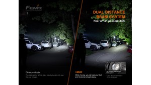 Fenix HM60R NEW - Lanternă frontală - 1300 Lumeni - 120 Metri - Camo